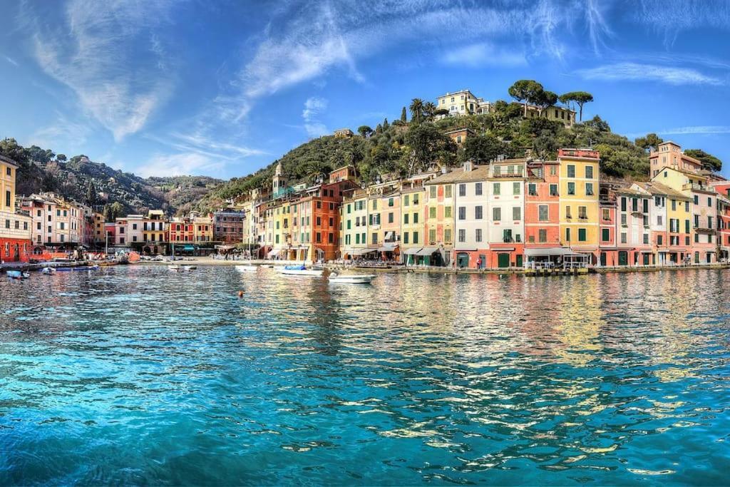 Portofino - Appartamento Vista Mare - Rooftop Terrazzo - In Centro Citta - Free Wifi Rapallo Exteriér fotografie